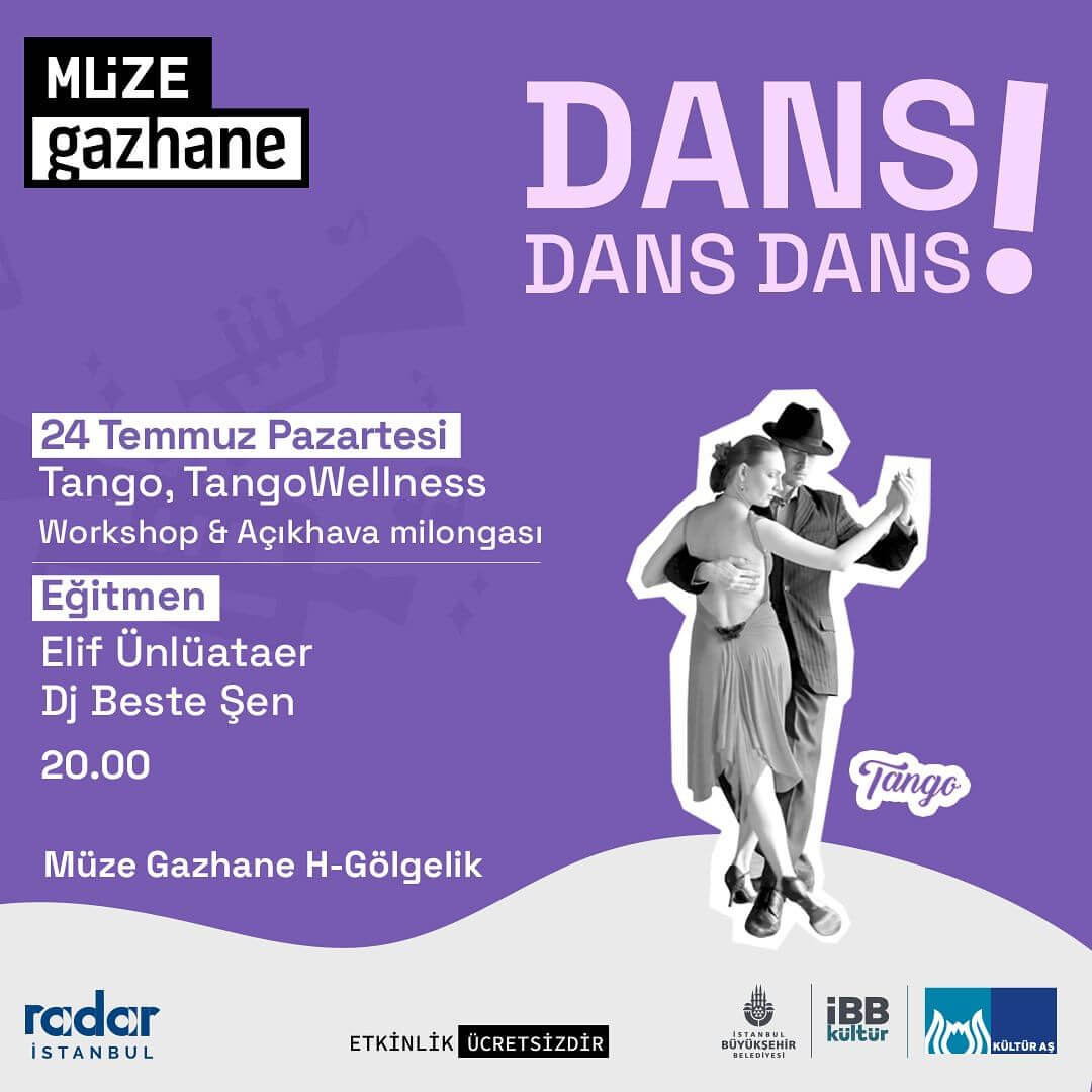 Müze Gazhane - Dans Dans Dans, Tango-TangoWellness